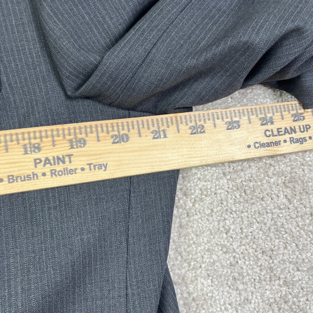 Brooks Brothers 346 Strech Wool Suit‎ Men's 42L 38x30 Gray Pinstripe 3-Button - Picture 7 of 16